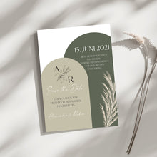 Lade das Bild in den Galerie-Viewer, HOCHZEITSPAPETERIE "BOHO"