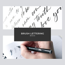 Lade das Bild in den Galerie-Viewer, BRUSH LETTERING BASIS KURS