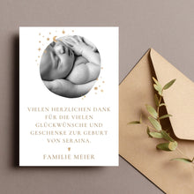 Lade das Bild in den Galerie-Viewer, BABY KARTE SERAINA