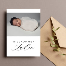 Lade das Bild in den Galerie-Viewer, BABY KARTE JADEN