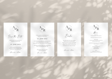 Lade das Bild in den Galerie-Viewer, HOCHZEITSPAPETERIE "MODERN"