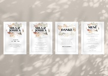 Lade das Bild in den Galerie-Viewer, HOCHZEITSPAPETERIE "FLORAL"