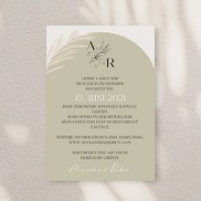 Lade das Bild in den Galerie-Viewer, HOCHZEITSPAPETERIE "BOHO"