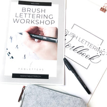 Lade das Bild in den Galerie-Viewer, BRUSH LETTERING BASIS KURS