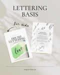BRUSH LETTERING BASIS KURS FÜR KIDS / TEENS