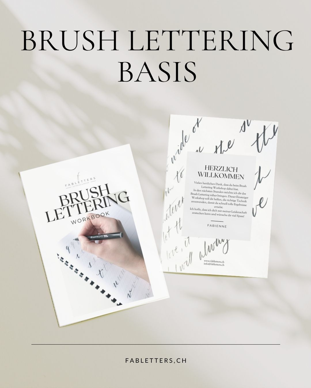 BRUSH LETTERING BASIS KURS