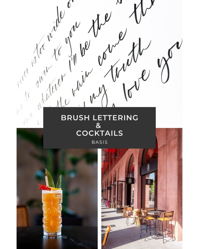 BRUSH LETTERING & COCKTAILS IM CAFÈ MALEA