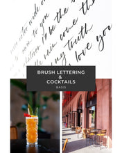 Lade das Bild in den Galerie-Viewer, BRUSH LETTERING &amp; COCKTAILS IM CAFÈ MALEA
