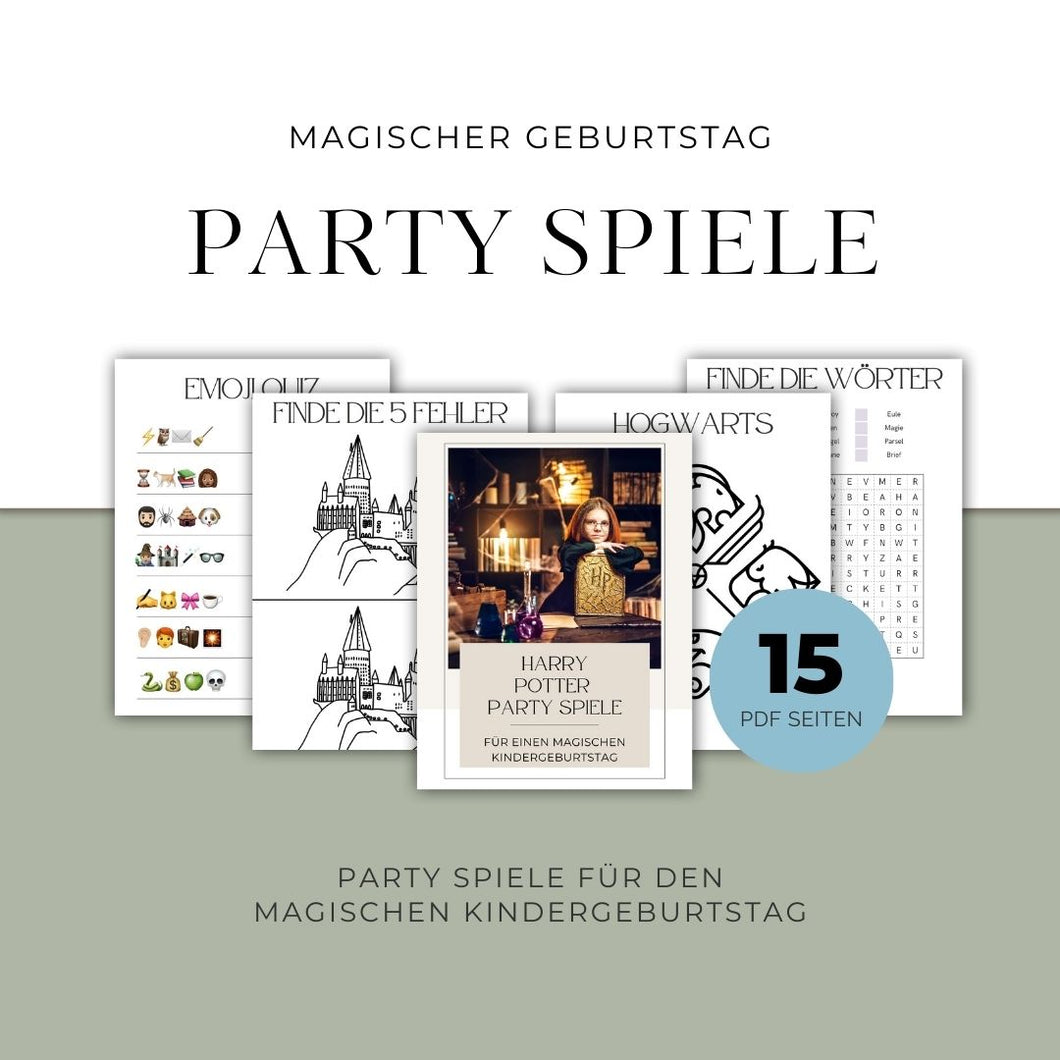 Party Spiel - Magischer Kindergeburtstag