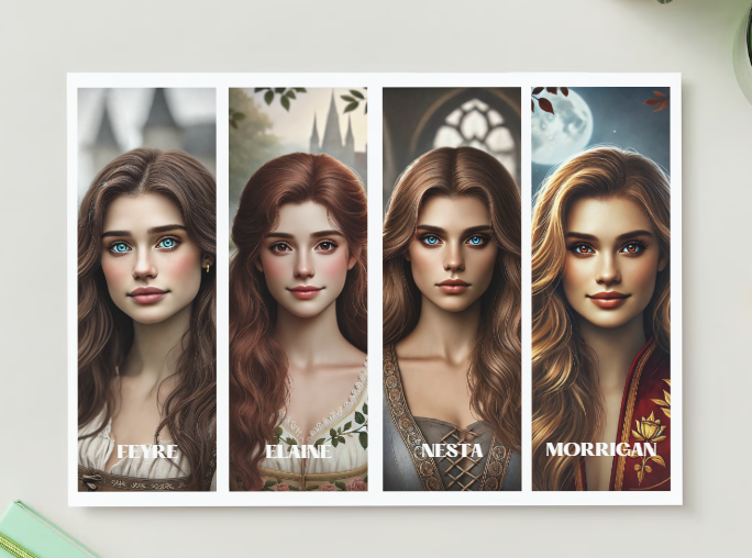 PRINTABLE BUCHZEICHEN "ACOTAR"