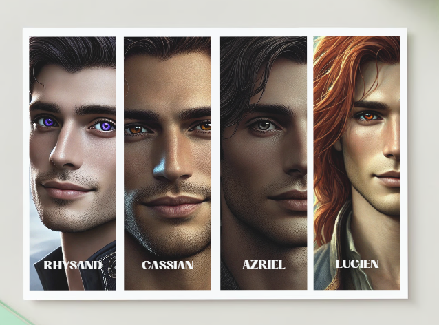 PRINTABLE BUCHZEICHEN "ACOTAR"