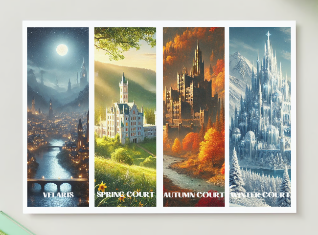 PRINTABLE BUCHZEICHEN "ACOTAR"