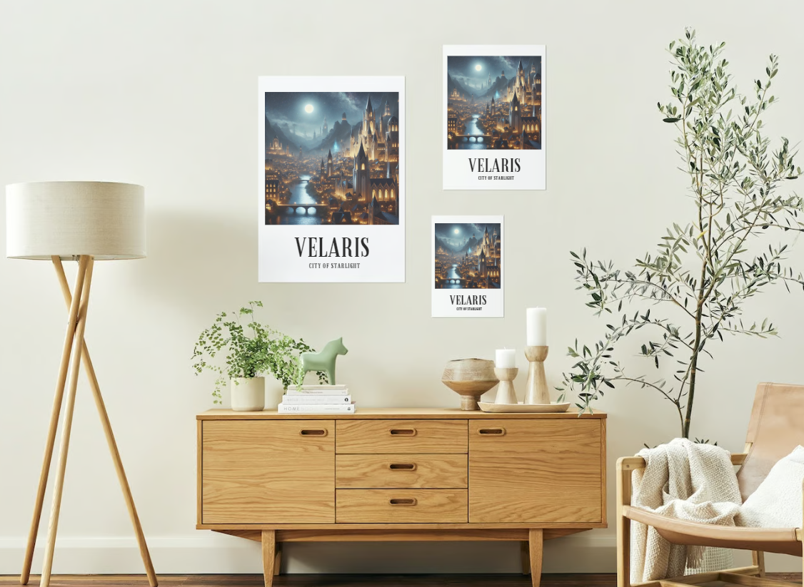 PRINTABLE POSTER "ACOTAR" COURTS
