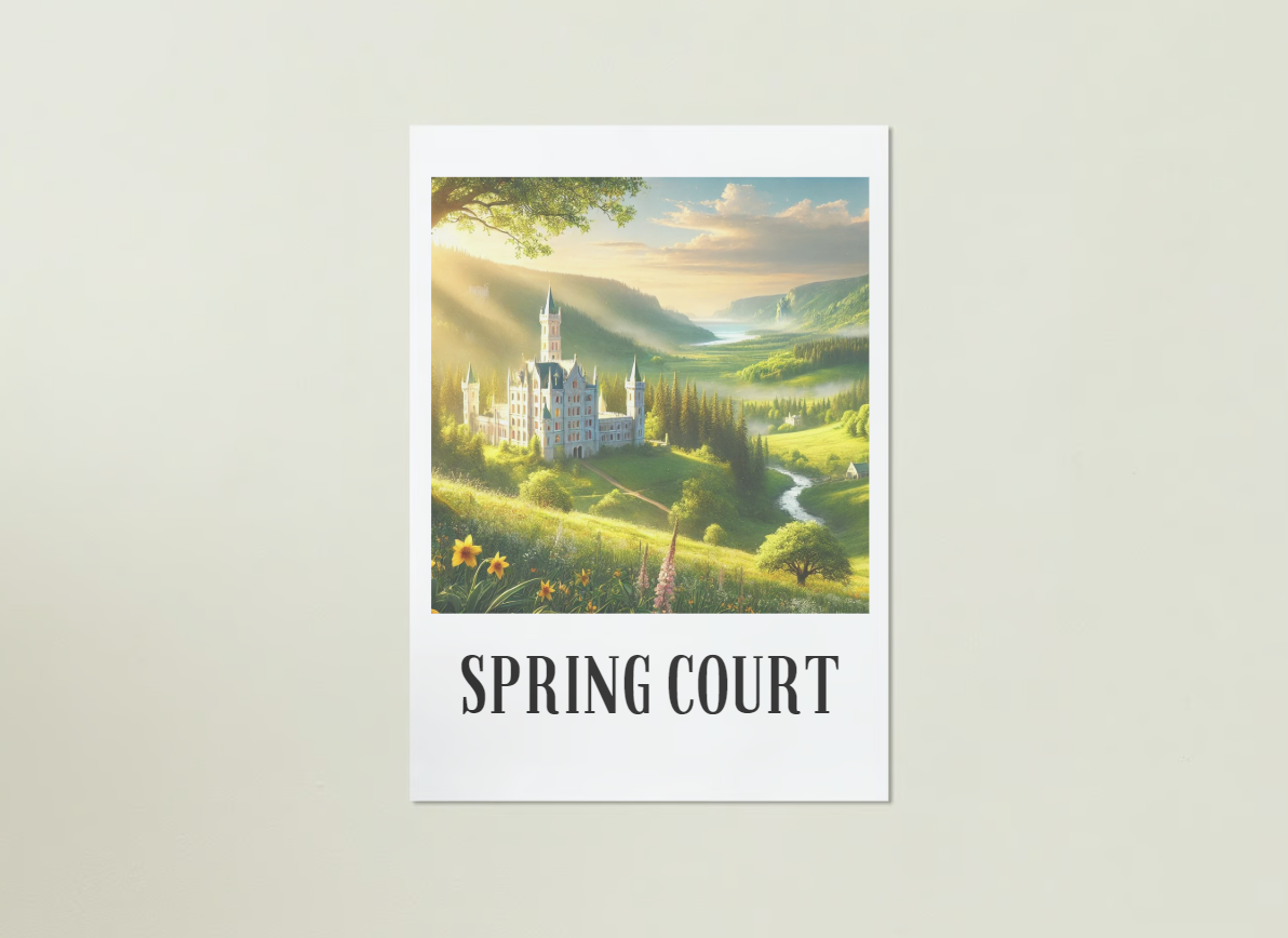 PRINTABLE POSTER "ACOTAR" COURTS
