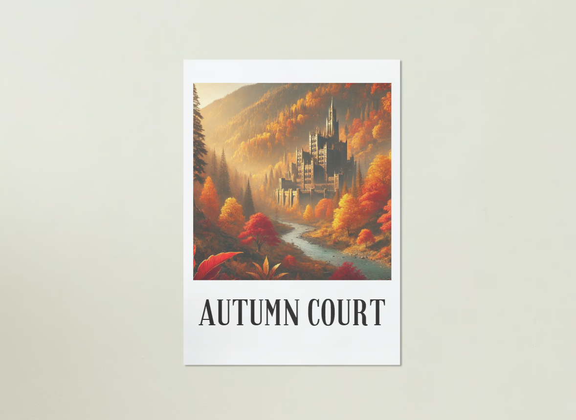 PRINTABLE POSTER "ACOTAR" COURTS