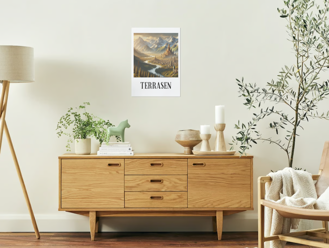 PRINTABLE POSTER "THRONE OF GLASS"