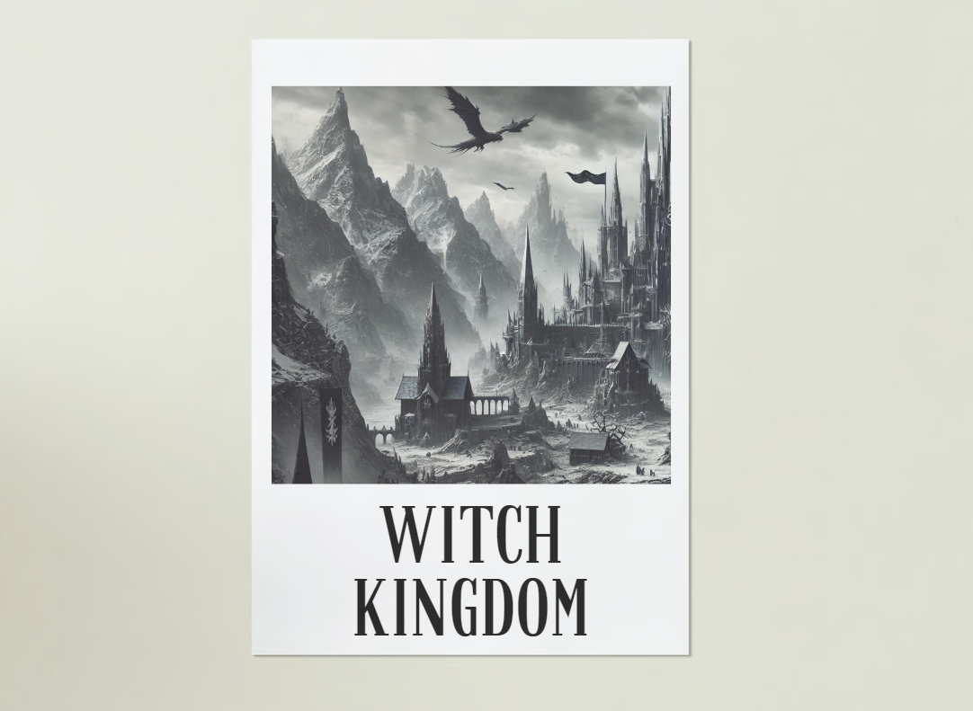 PRINTABLE POSTER "THRONE OF GLASS"