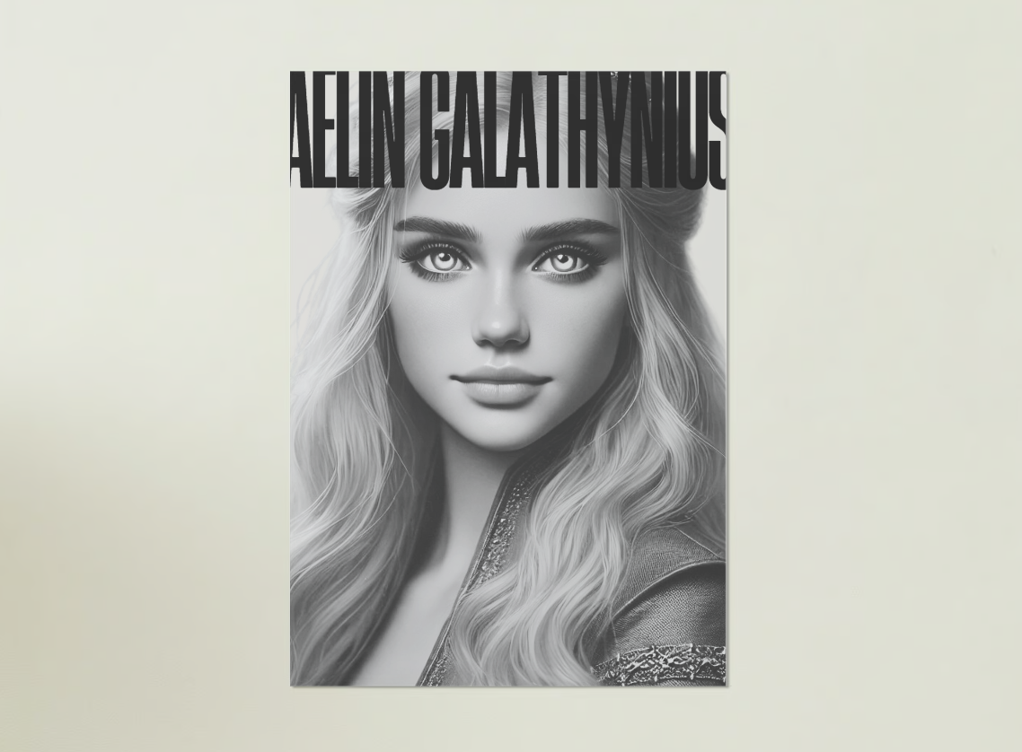 PRINTABLE POSTER "THRONE OF GLASS"