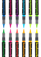 KARIN Neon Colors - 12 Brushmarker PRO