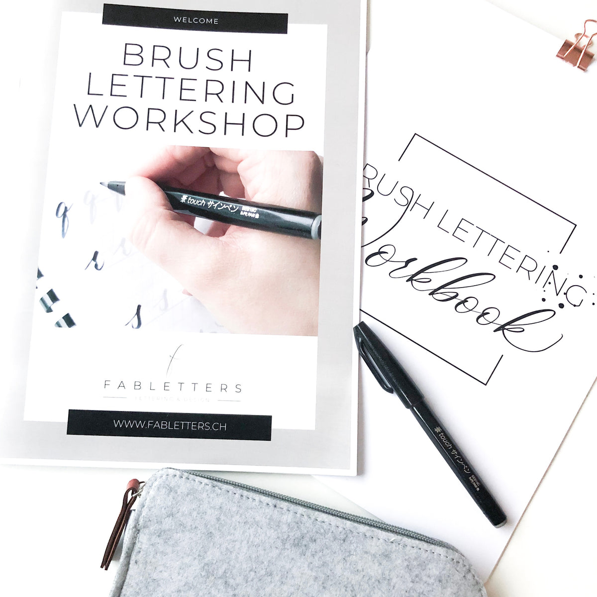 BRUSH LETTERING BASIS KURS FÜR KIDS / TEENS